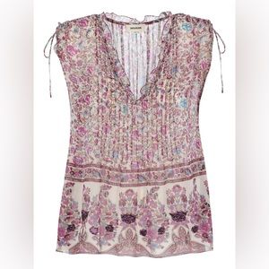 Zadig& Volitaire Floral Blouse